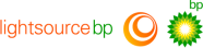 Lightsource bp and bp logos side by side.